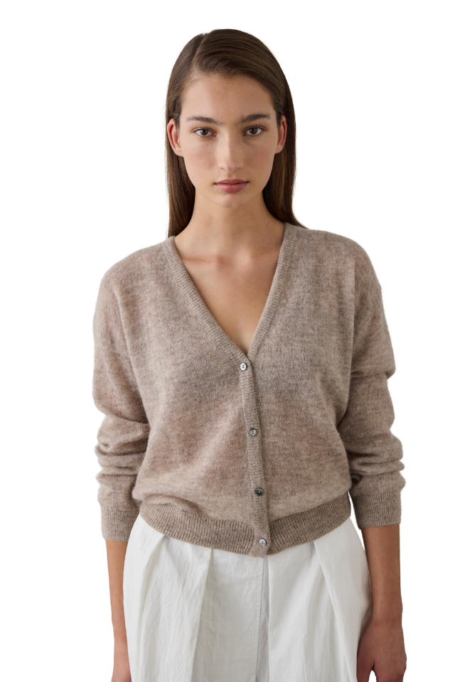 Fine Alpaca Cardigan