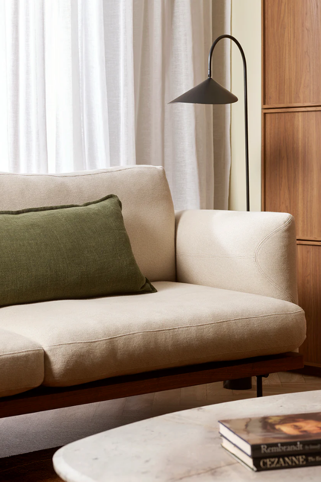 Flaxmill Cushion - Winter Moss