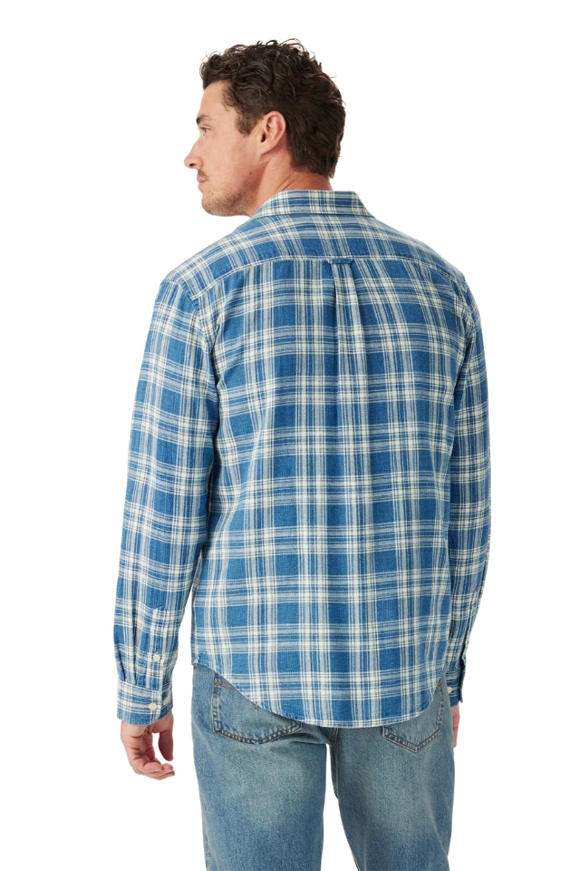 Flinton Check Shirt - Sky