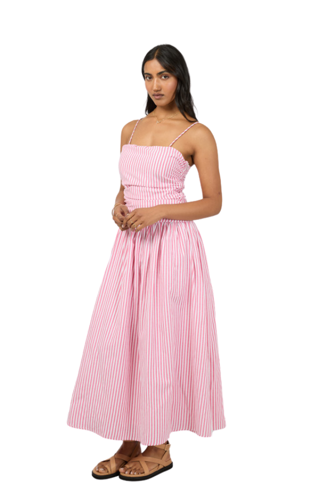 Franca Stripe Maxi Dress