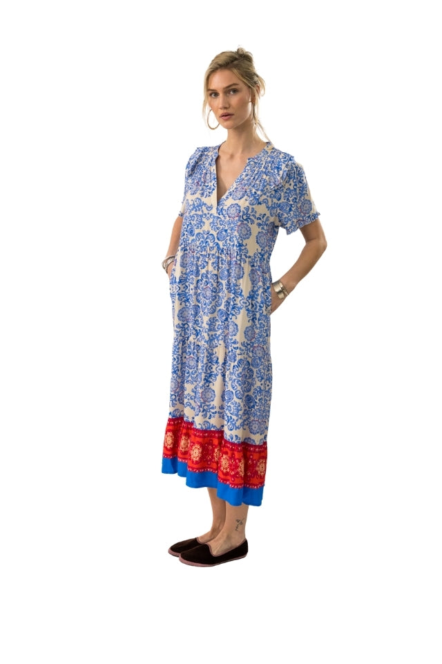 Freddy Midi Dress - Light Blue