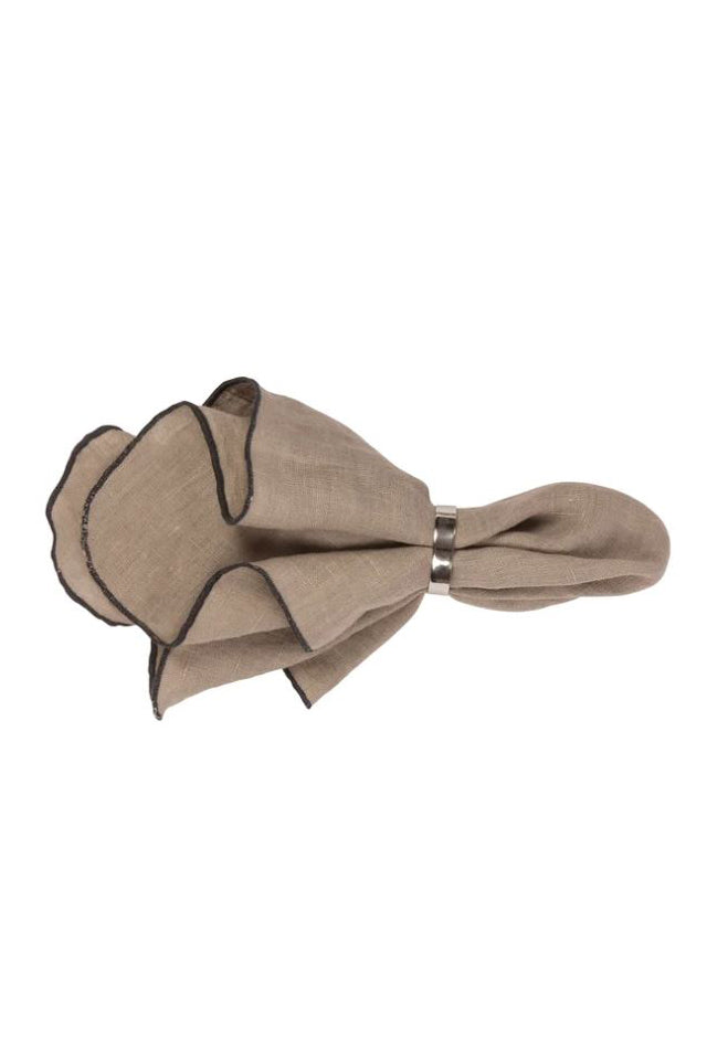 GRACIE ECO LINEN NAPKIN Taupe