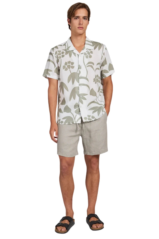 Gilligan Short Sleeve Shirt - Mineral Green