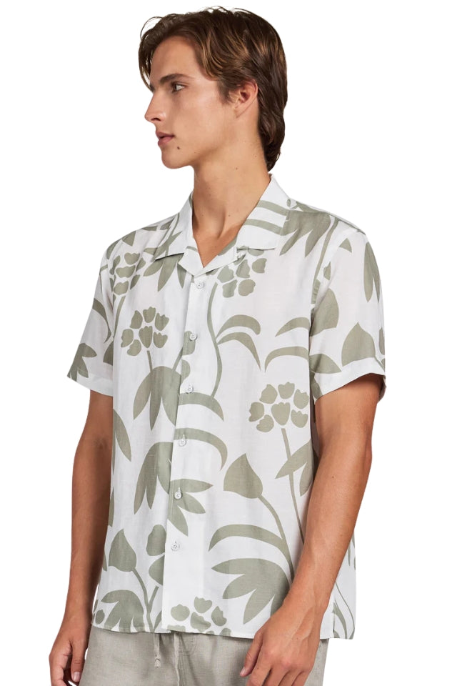 Gilligan Short Sleeve Shirt - Mineral Green