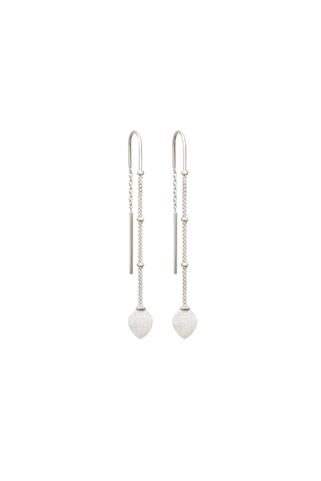 Hanging Lotus Earrings