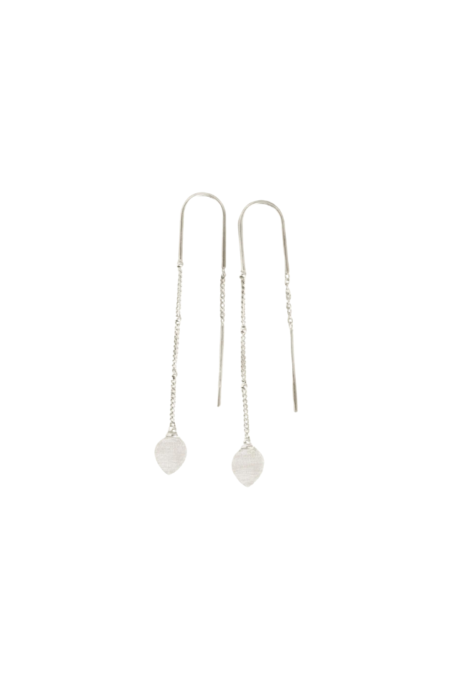 Hanging Lotus Earrings