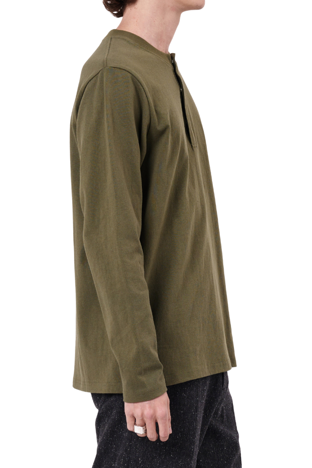 Henley LS Tee
