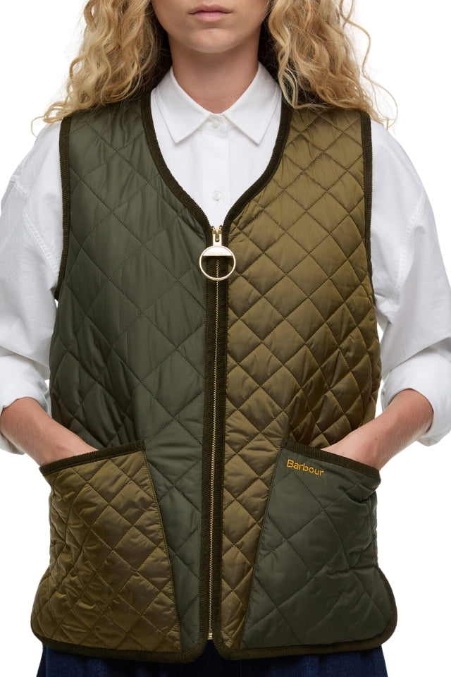 Heslerton Gilet - Golden Olive/Olive/Ancient Tartan