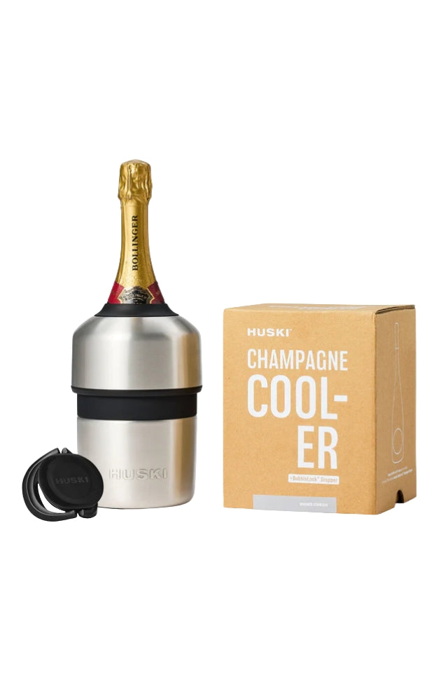 Huski Champagne Cooler - Brushed Stainless