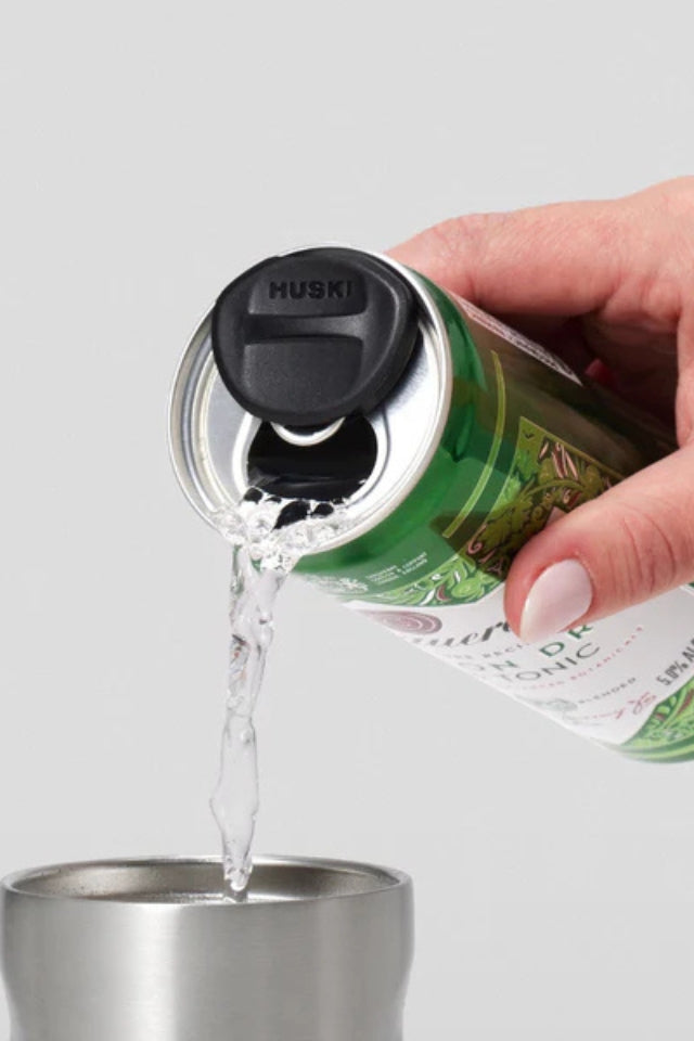 Huski Slim Can Cooler - Brushed Stainless