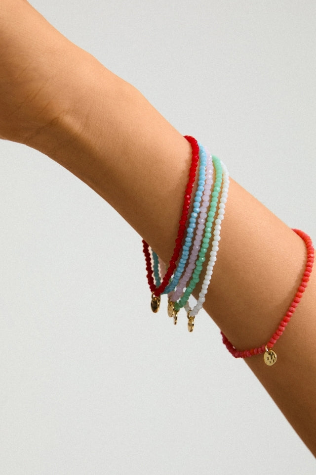 Indie Bracelet - Gold Plated/Green