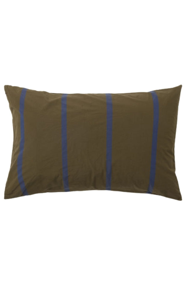 Duo Pillowcase Pair - Ivy/Aegean