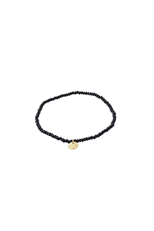 Indie Bracelet - Gold Plated/Black