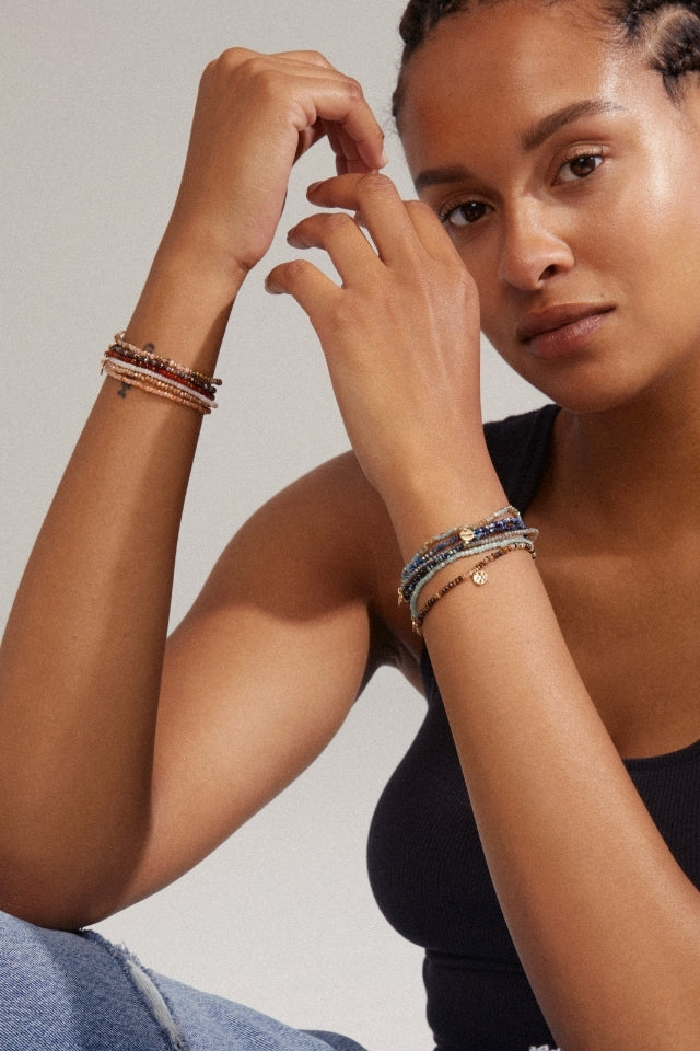 Indie Bracelet - Gold Plated/Black