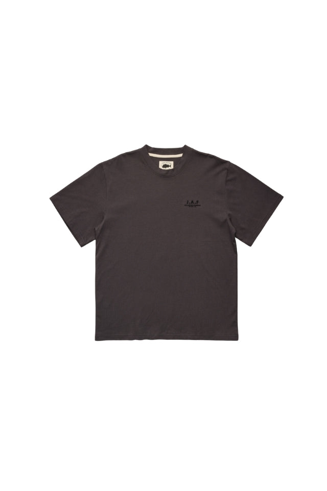J.A.F Heavy Shore Tee - Antique Black
