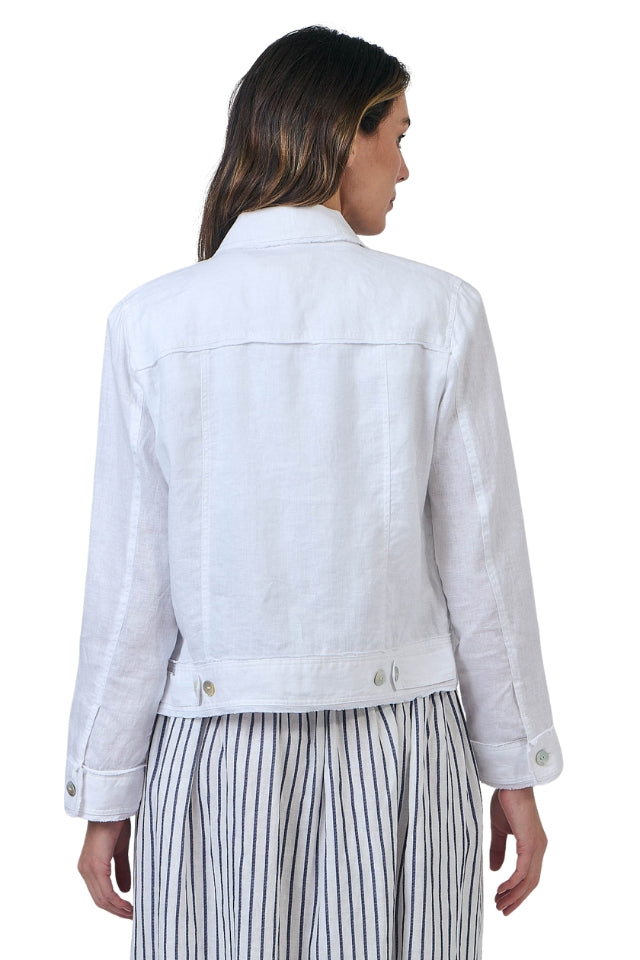 Jacket - White Linen