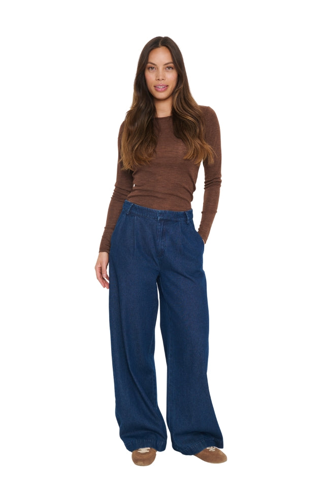 JaclynSZ Pants – Dark Blue Denim