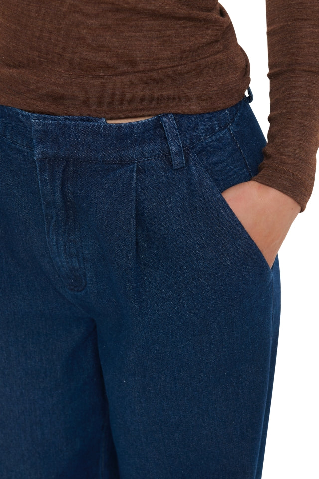 JaclynSZ Pants – Dark Blue Denim