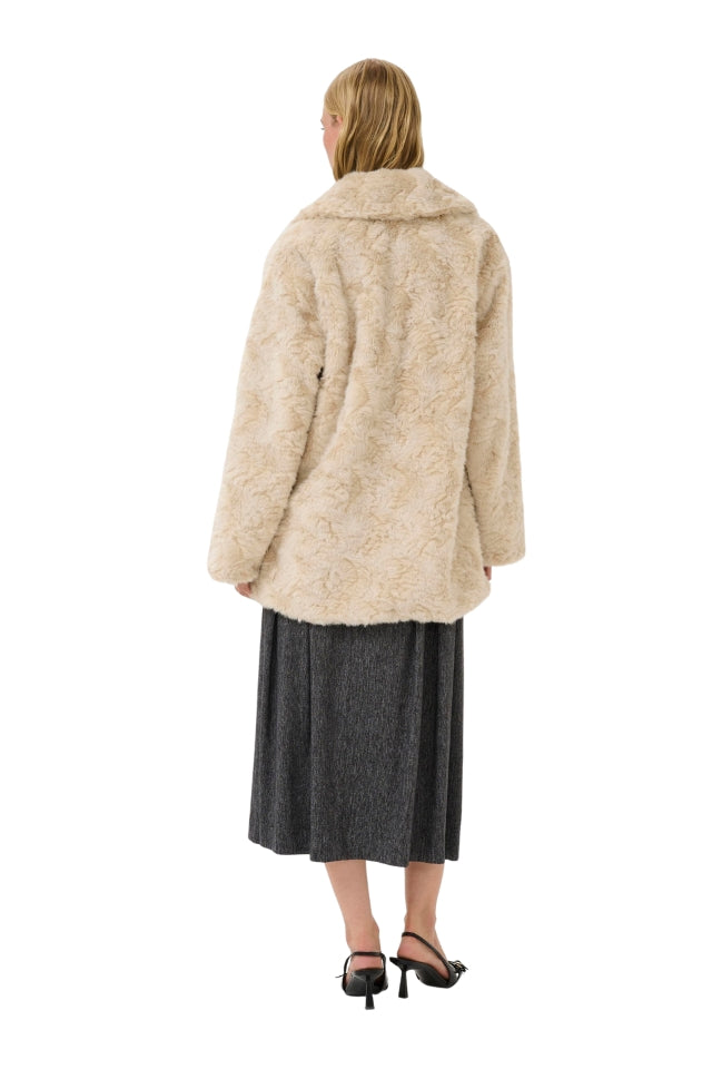 KBBolinda Fur Jacket - Egret