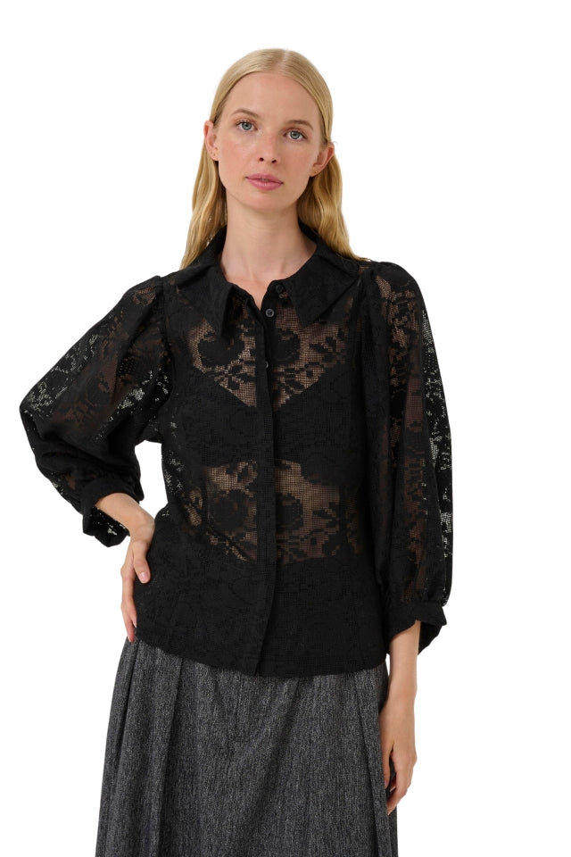 KBBrynja Frosty Blouse - Meteorite