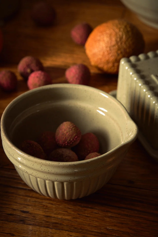 Kitchen Life Scallop Bowl - Peppercorn