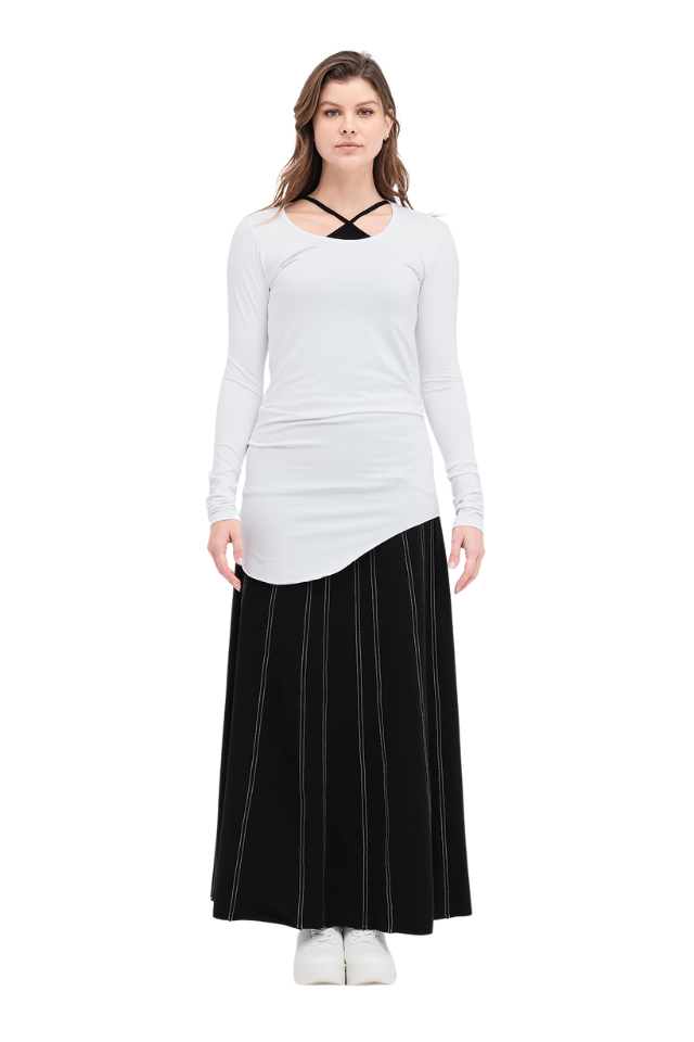 Knit Opposition Skirt