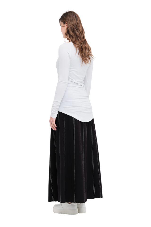 Knit Opposition Skirt