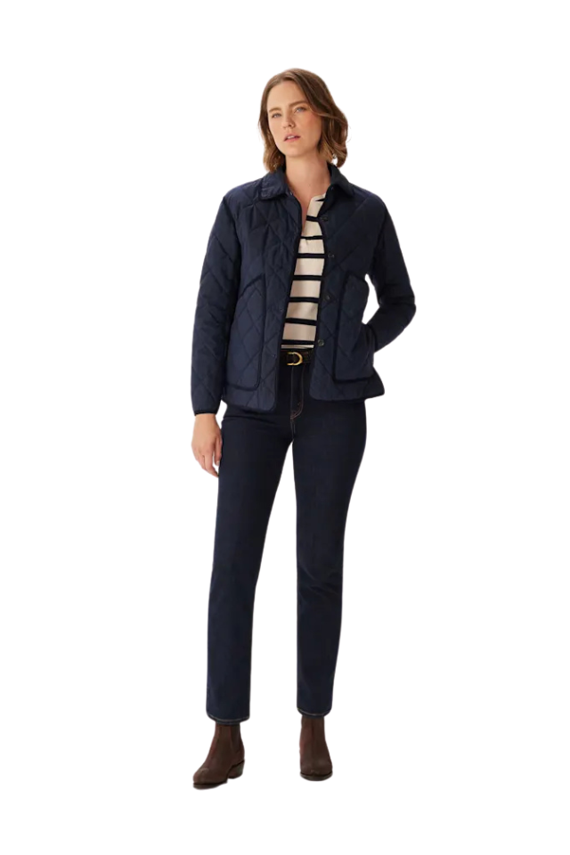 Lauren Liner Quilted Wax Jacket