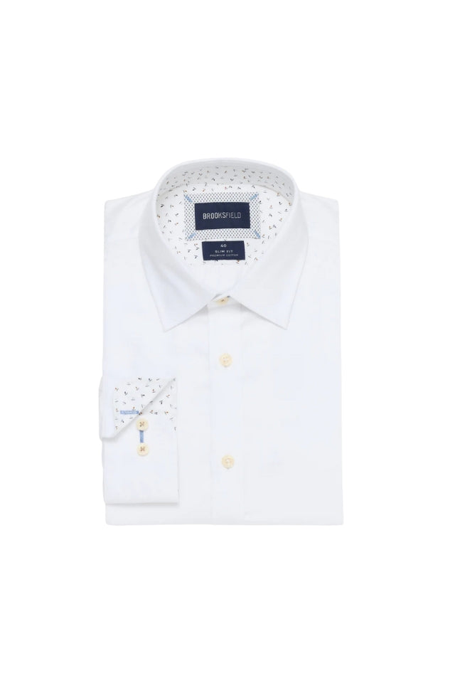 Luxe Woven Shirt Slim Fit