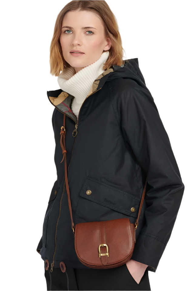Laire Leather Saddle Bag