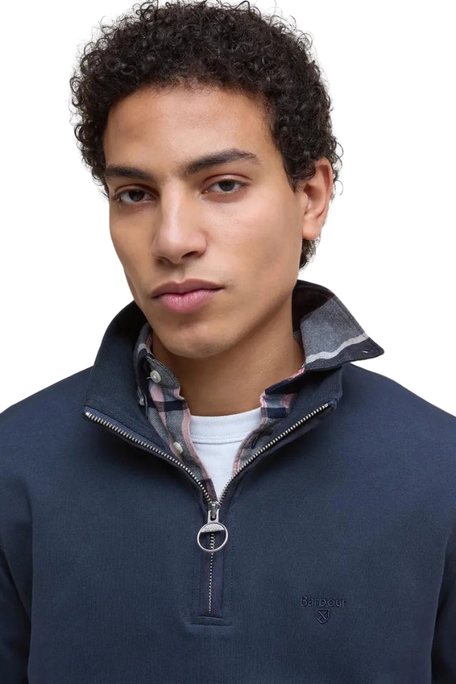 Lambeth Interlock Half Zip Sweatshirt