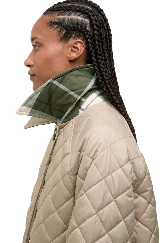 Laoise Quilted Jacket - Honey/Ancient Poplar