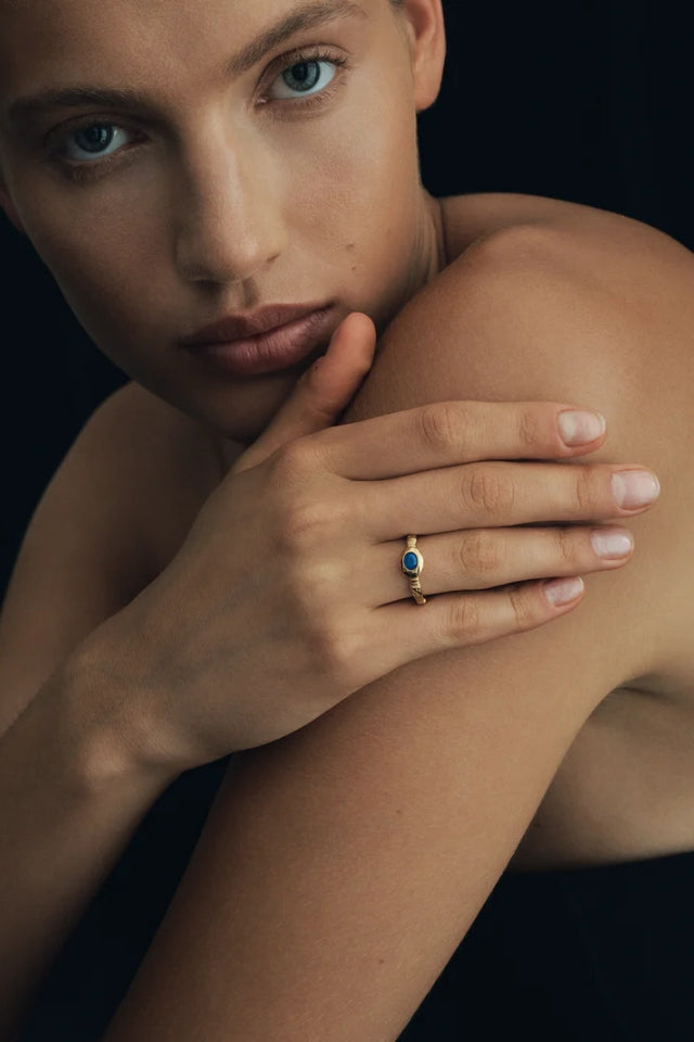 Lazuli Ring - Gold Vermeil