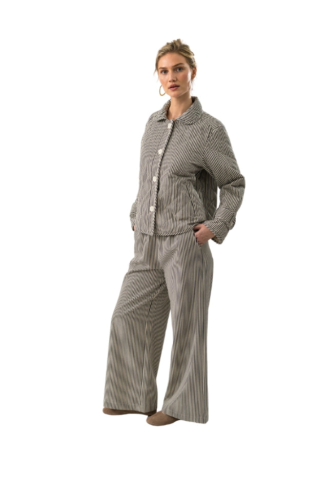 LiamLL Pant - Stripe Black