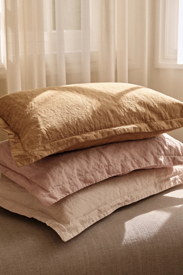 Linn Cushion Cover - Mauve Pink