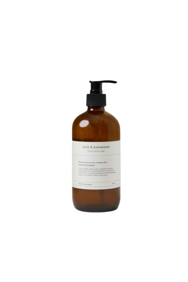 Liquid Soap - Olive & Kawakawa
