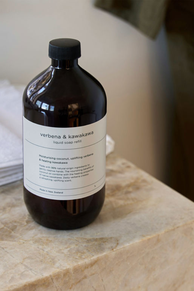 Liquid Soap Refill - Verbena & Kawakawa
