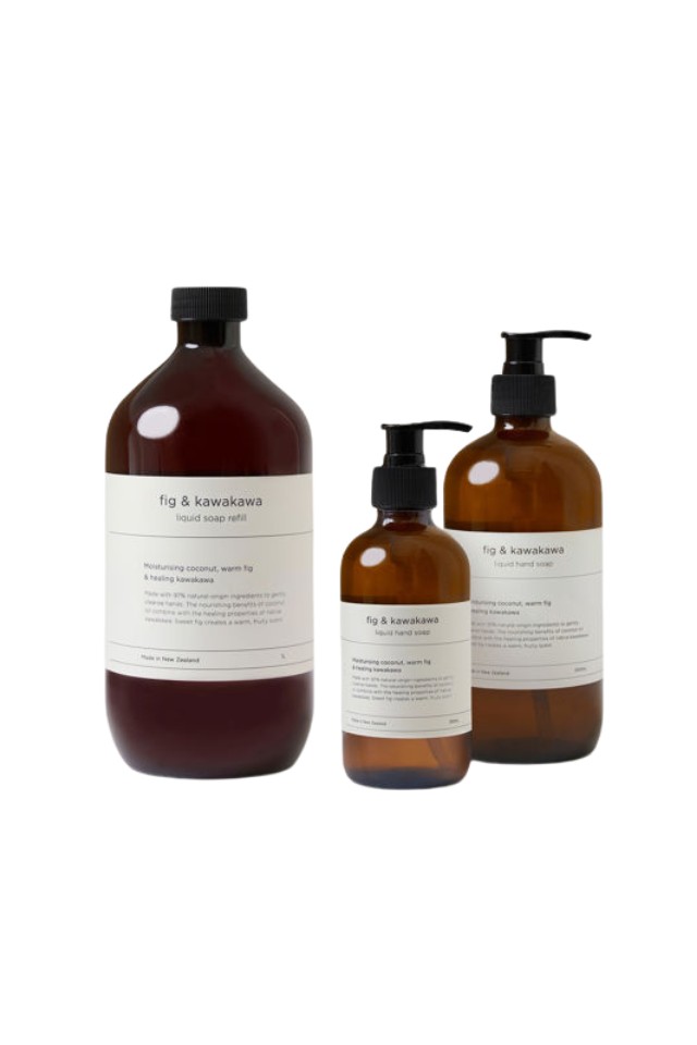 Liquid Soap Refill - Fig & Kawakawa