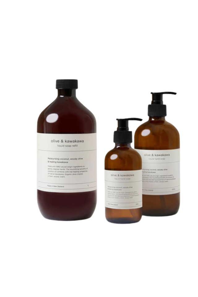 Liquid Soap Refill - Olive & Kawakawa