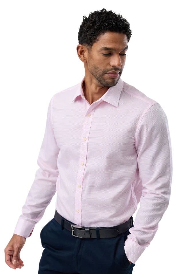 Luxe Woven Shirt - Pink