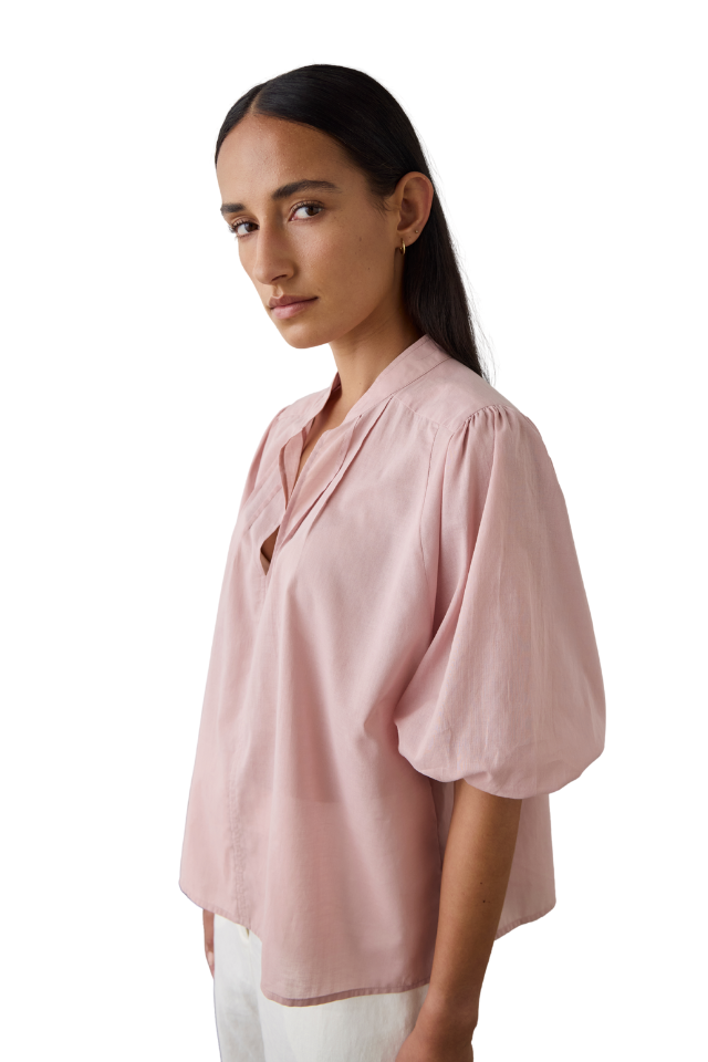Maddie Blouse - Antique Rose