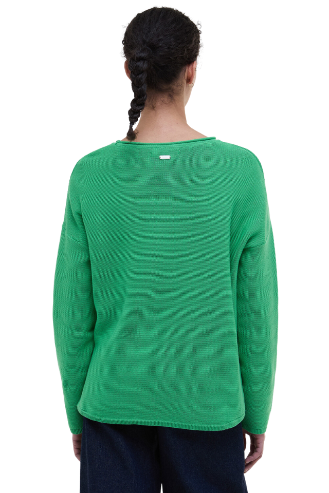 Marine Knitted Jumper - Kelly Green