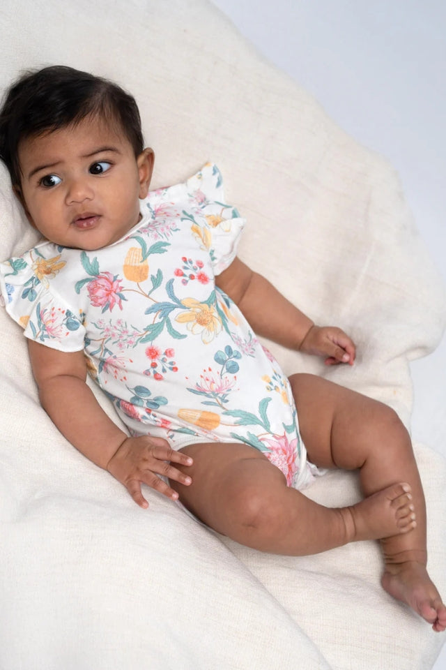 Matilda Onesie - Waratah Dawn