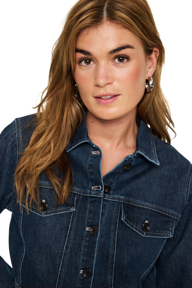 MaudeSZ Dress – Medium Blue Denim