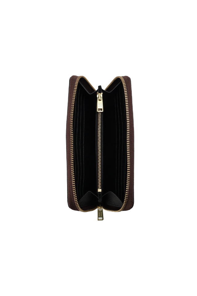Maxi Wallet - Espresso Croc