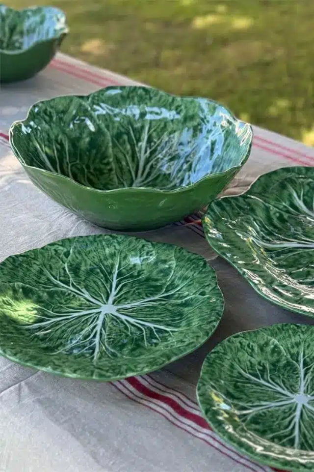 Cabbage Melamine Bowl 32cm