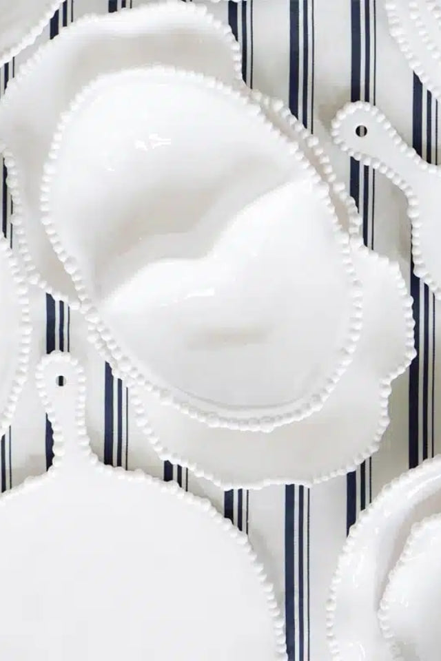 Pearl Melamine Double Serving Bowl