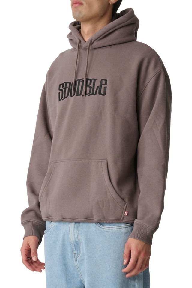 Mid Block Fleece Hood – Ash