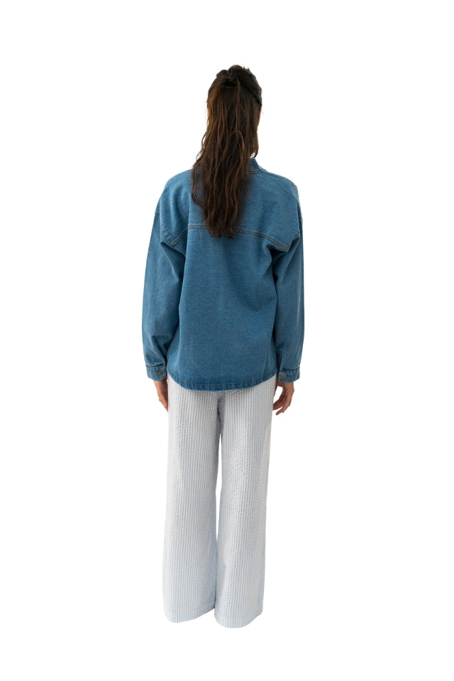 Mila Jacket - Washed Denim
