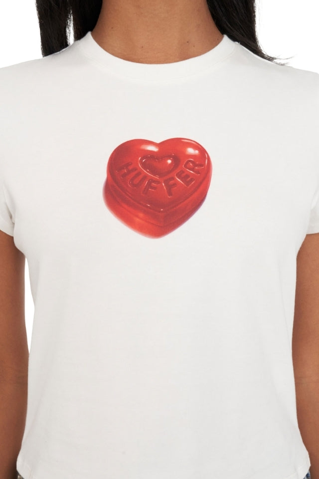 Mini Tee 185/short N Sweet - Chalk